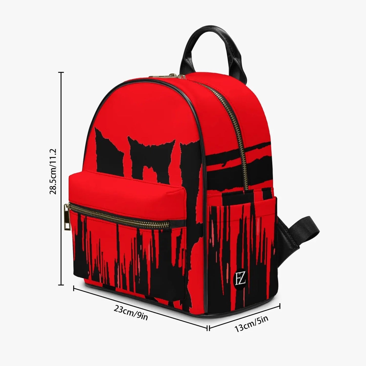 FZ Printed PU Backpack JetPrint