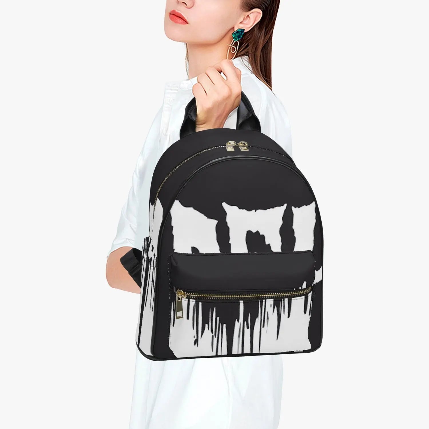 FZ Printed PU Backpack JetPrint