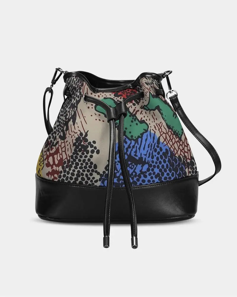 FZ SAFARI PRINT Mini Drawstring Bucket Bag FZwear