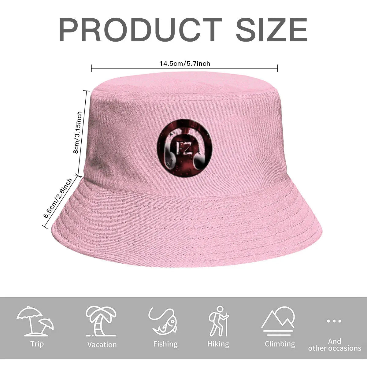 FZ Unisex Classic Bucket Hat FZwear