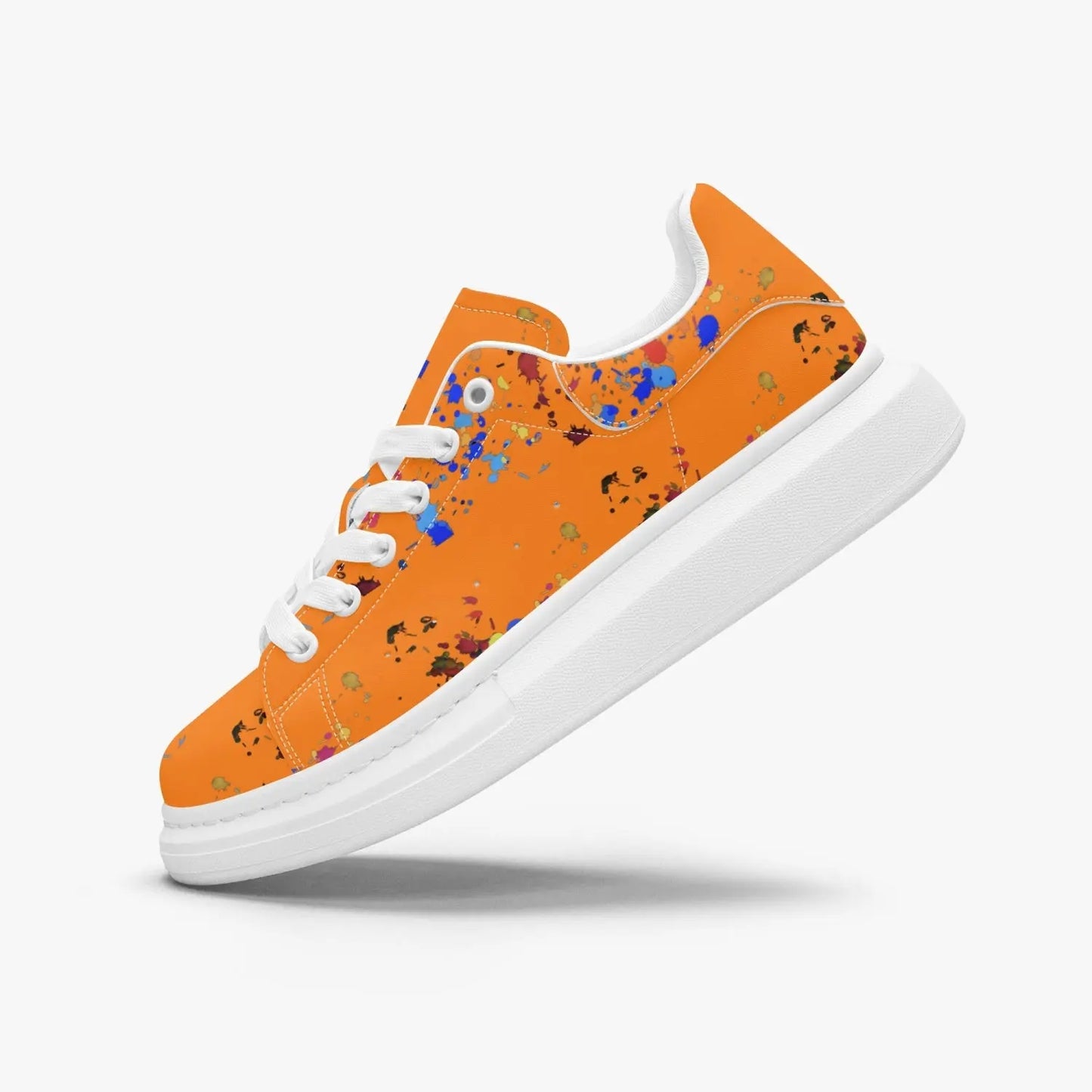 FZ Unisex Leather Oversized Sneakers JetPrint