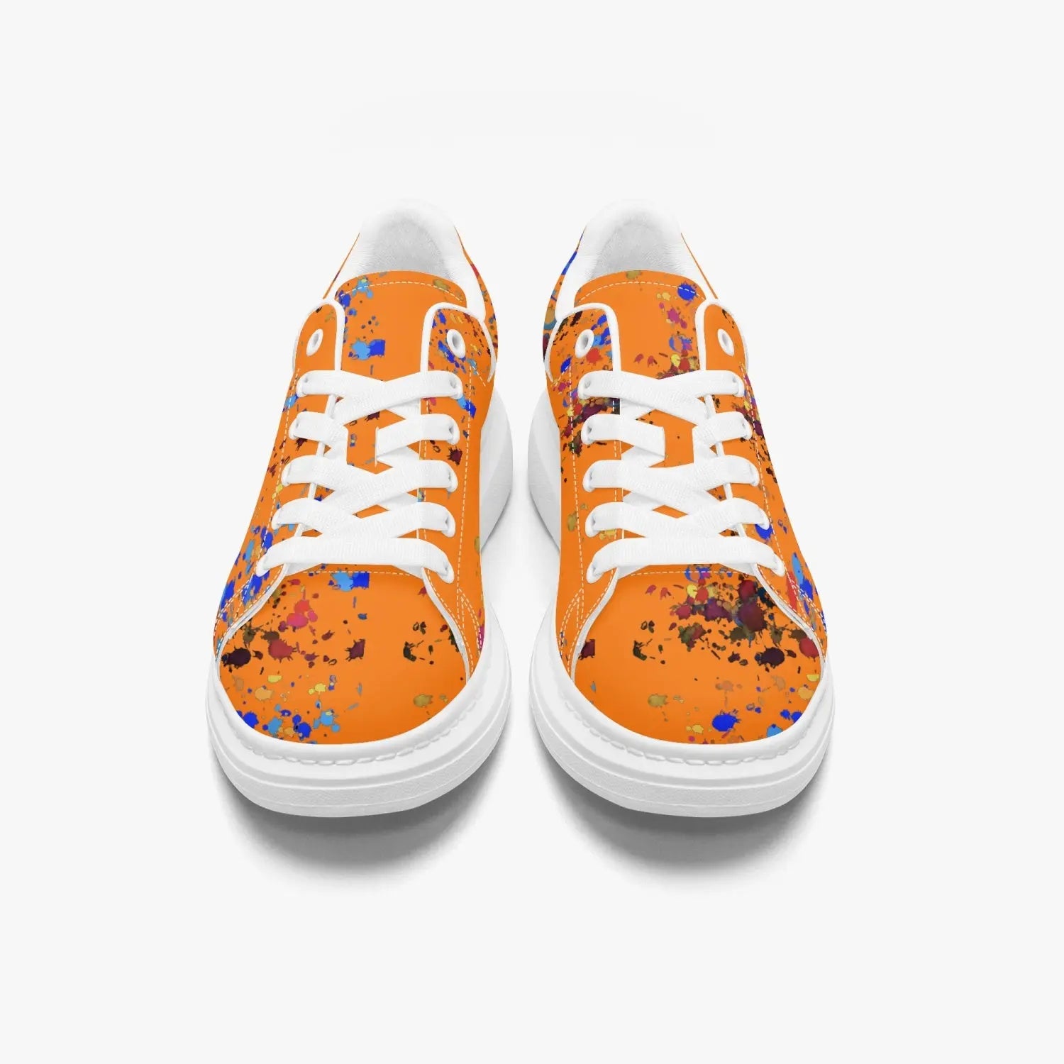 FZ Unisex Leather Oversized Sneakers JetPrint