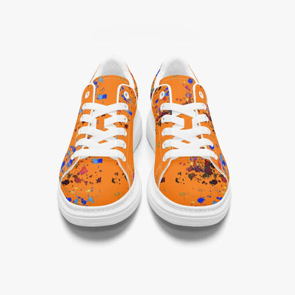 FZ Unisex Leather Oversized Sneakers JetPrint