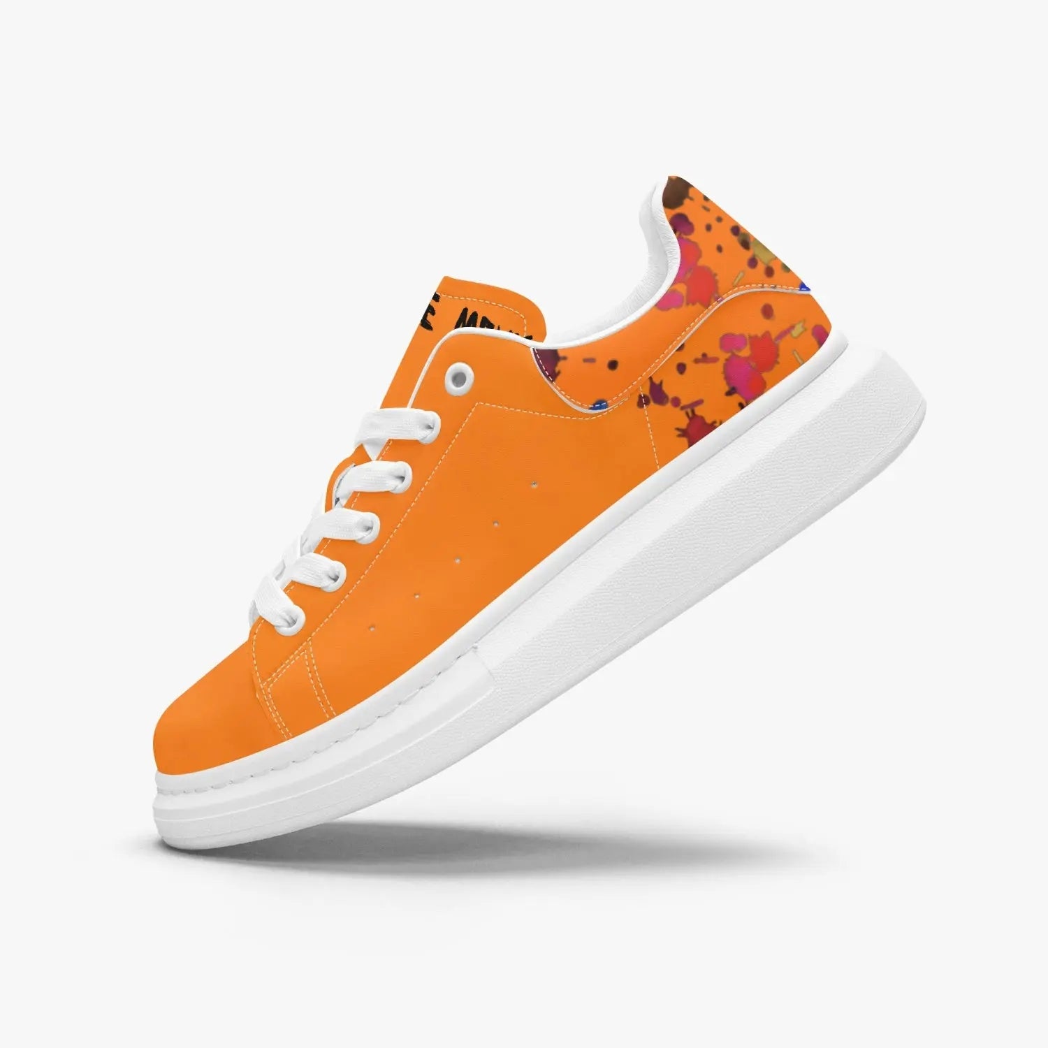 FZ Unisex Leather Oversized Sneakers JetPrint