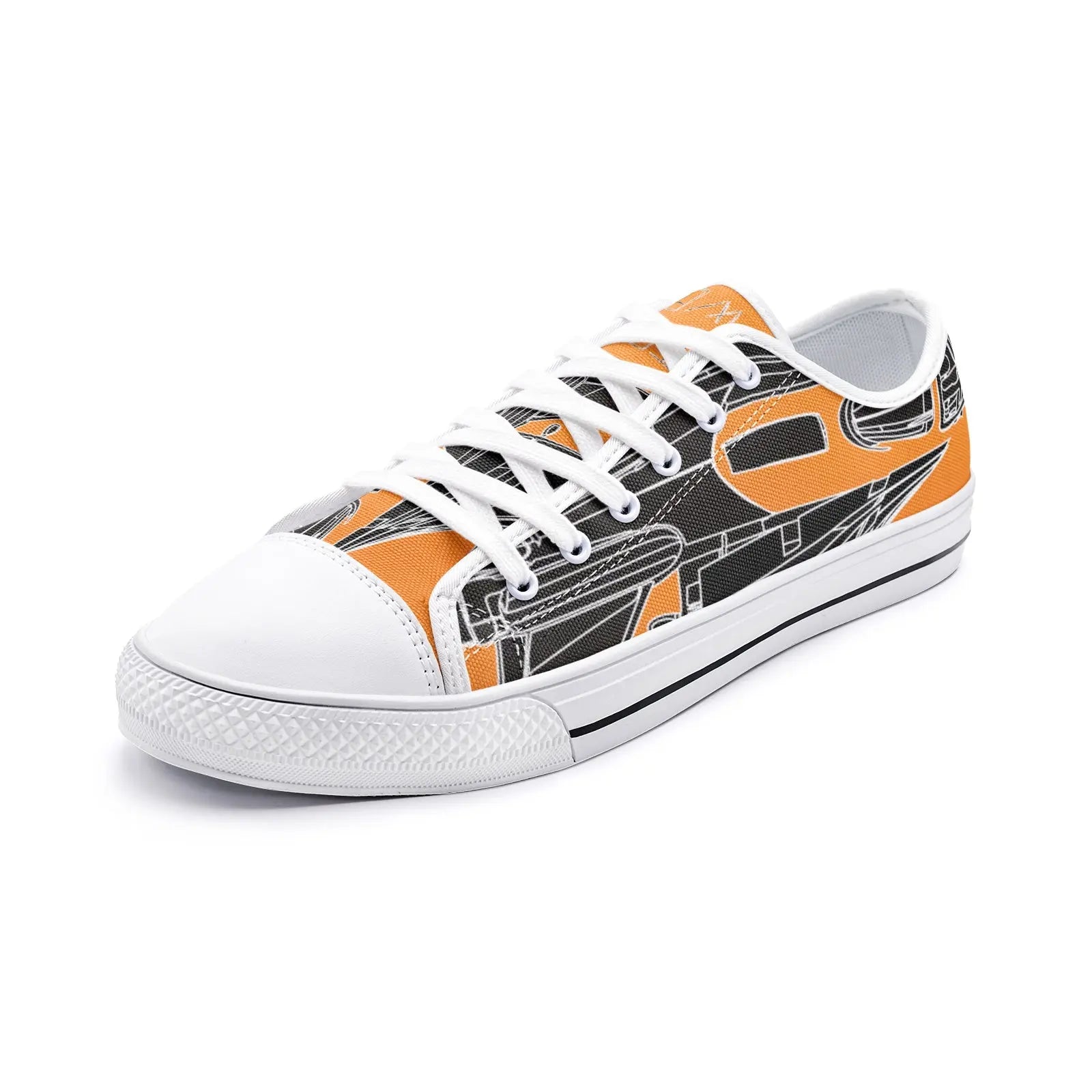 FZ Unisex Low Top Canvas Shoes Printy6