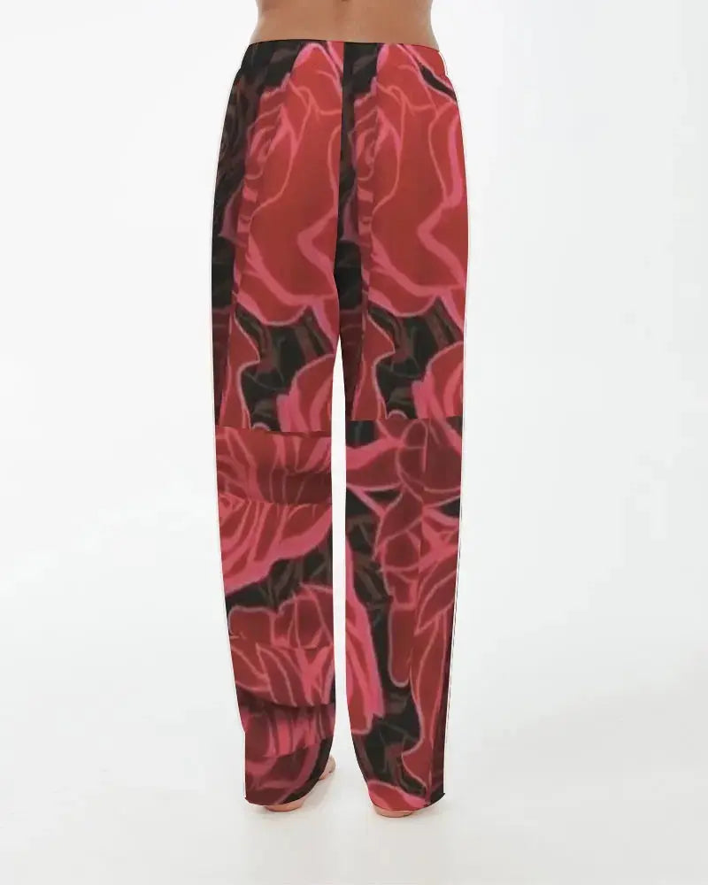 FZ NEW FLOWER PRINT Women's Satin Pajama Pants FZwear