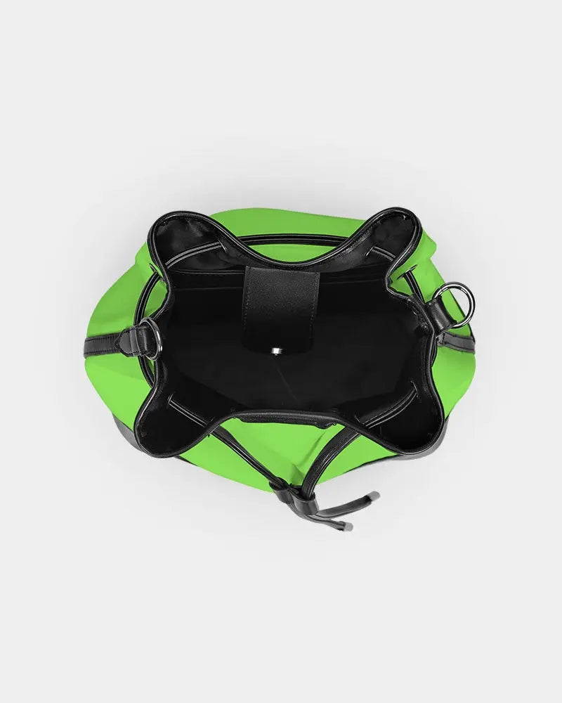 FZwear Lime Mini Drawstring Bucket Bag FZwear