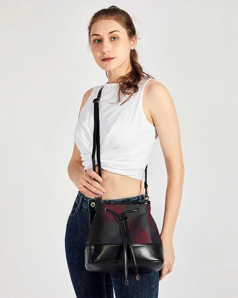 GREY ZONE Mini Drawstring Bucket Bag FZwear