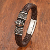 FZ Avatar of Vishnu Buddha Genuine Leather Bracelet - FZwear