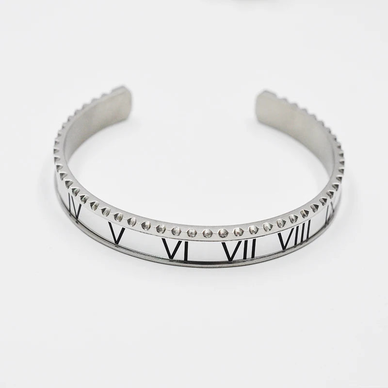 FZ Luxury Stainless Steel Roman Numeral Bracelet - FZwear