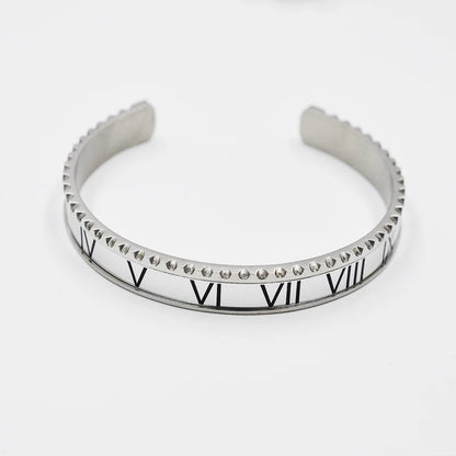 FZ Luxury Stainless Steel Roman Numeral Bracelet - FZwear