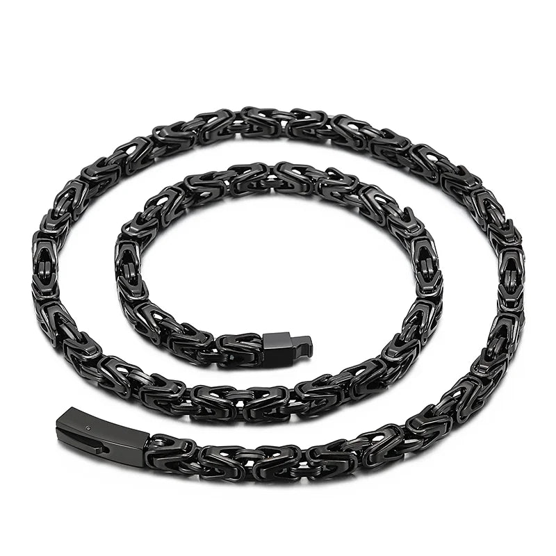 FZ Choker 6MM Chain Stainless Steel Necklace