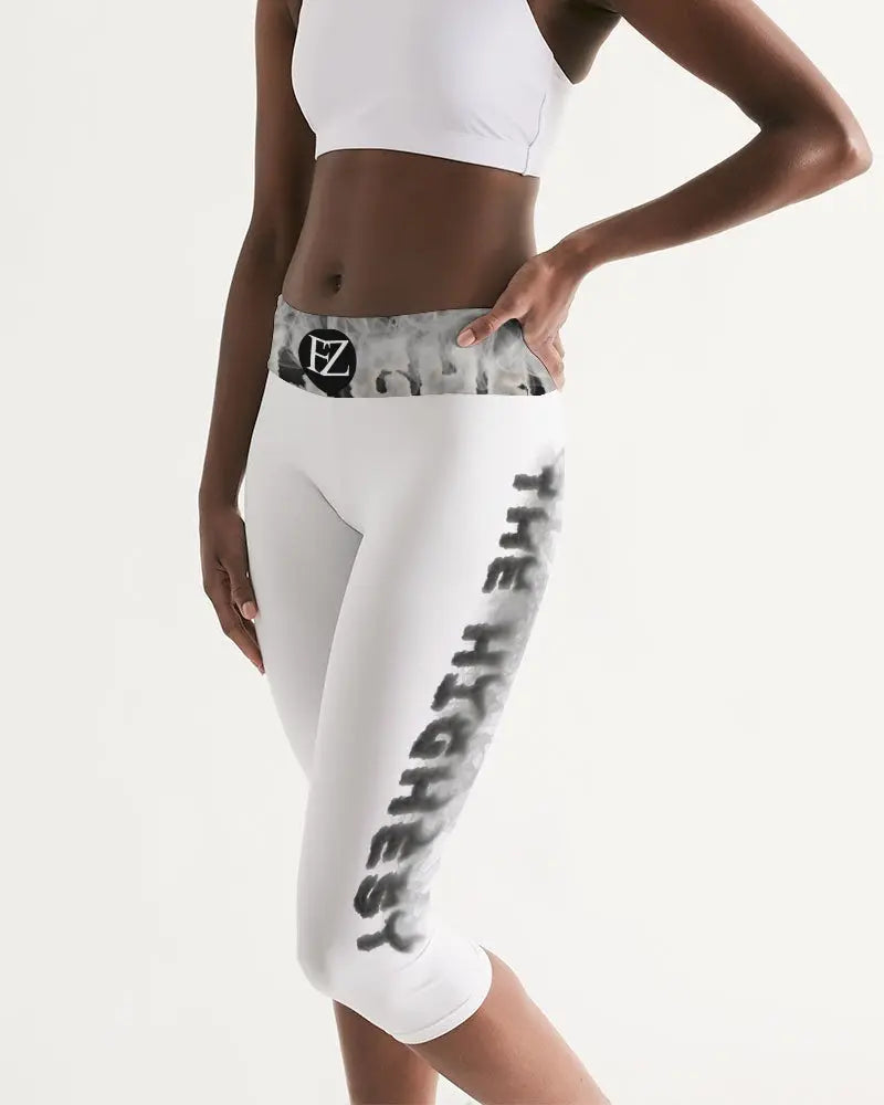 HIGH GRADE Women's Mid-Rise Capri Kin Custom