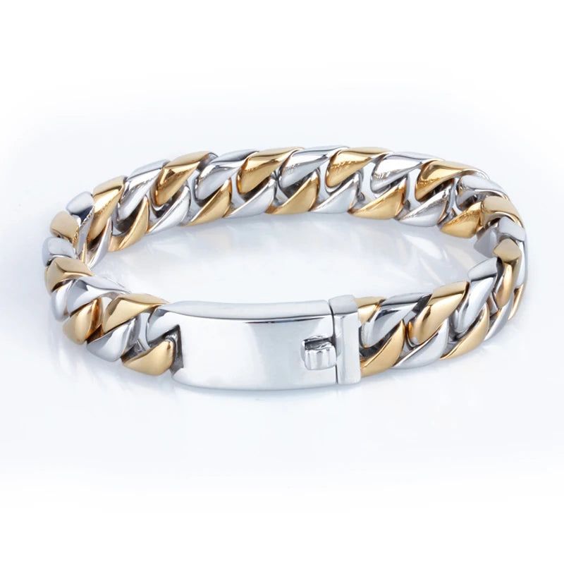FZ Luxury Never Fade Curb Chain Stainless Steel  Bracelet - FZwear