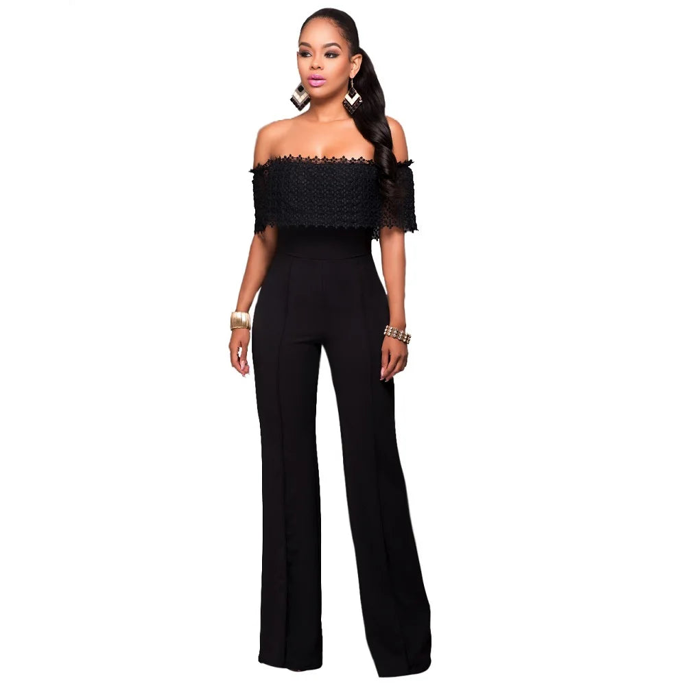 FZ Women's One-piece Laced Cool Sexy Jumpsuit - FZwear