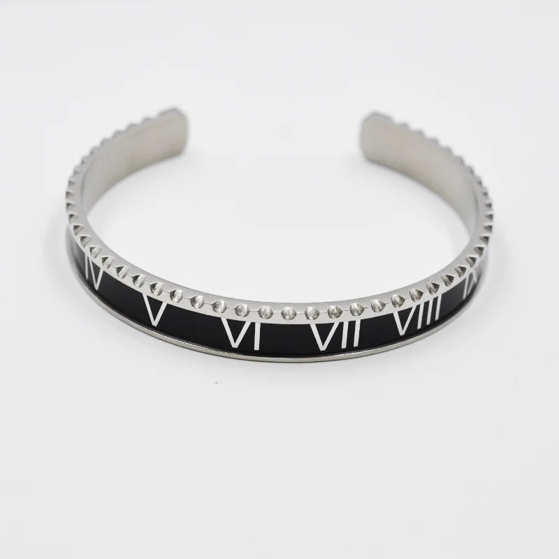 FZ Luxury Stainless Steel Roman Numeral Bracelet - FZwear