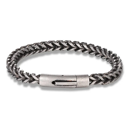 FZ 6MM Cuban Link Chain Stainless Steel Punk Rock Bracelet - FZwear