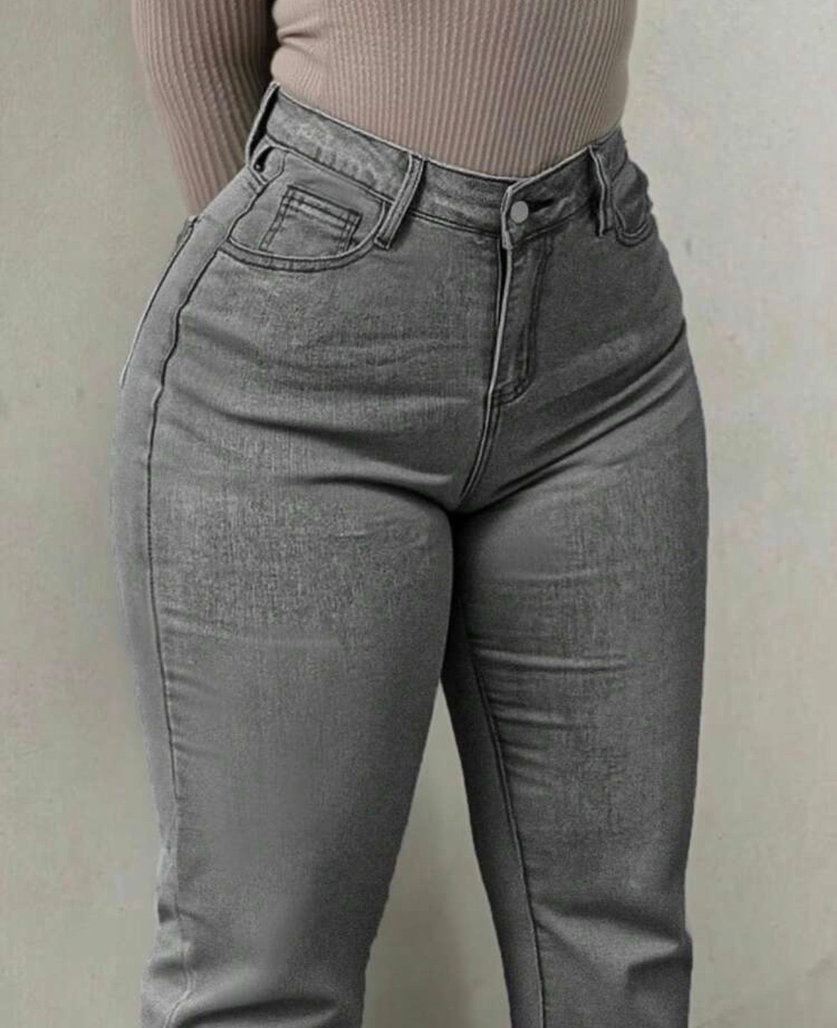 FZ Women's Plus Size Flare Outdoor Curvy Loose Denim Pants