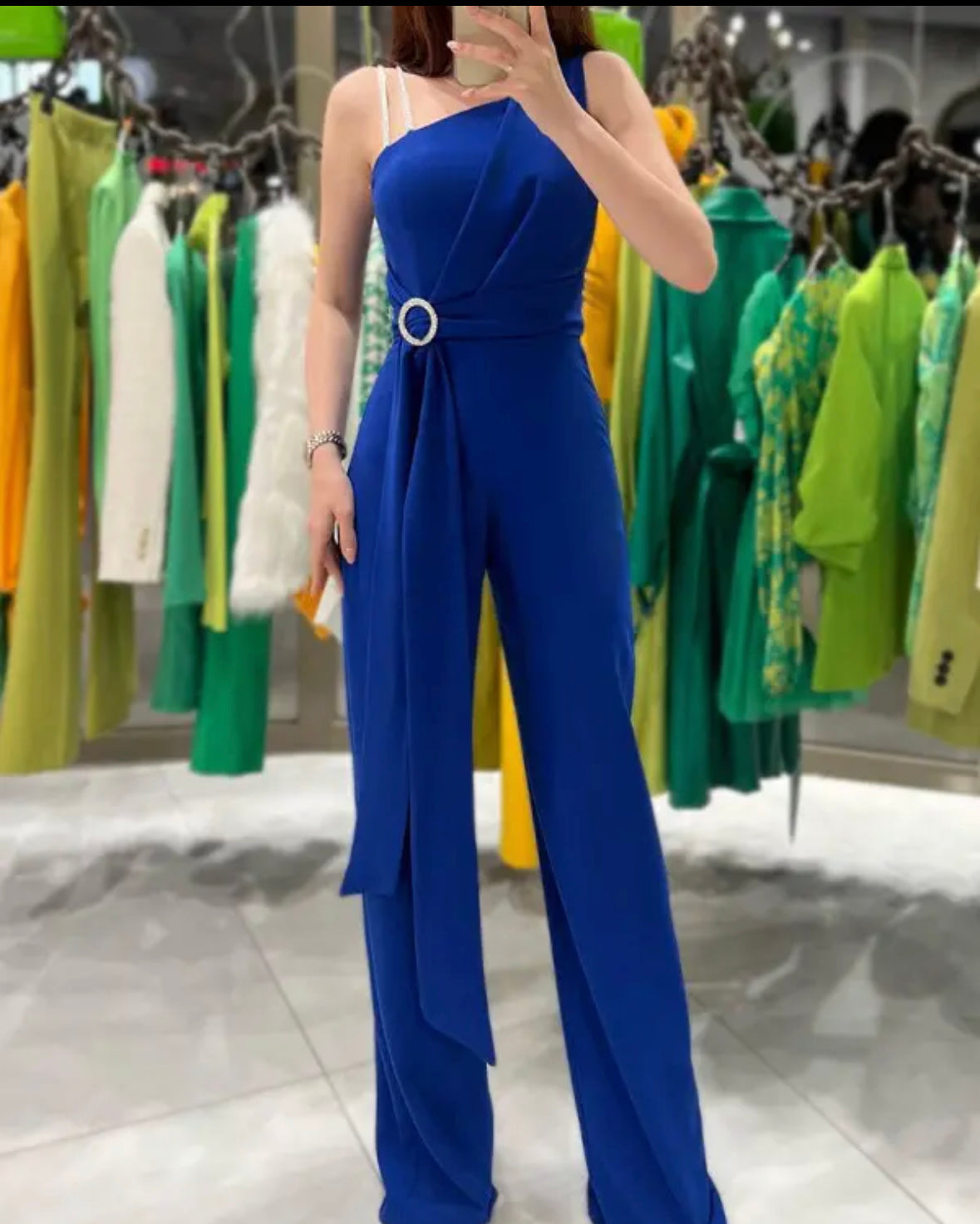 FZ Women's Asymmetrical Hem Jumpsuit - FZwear