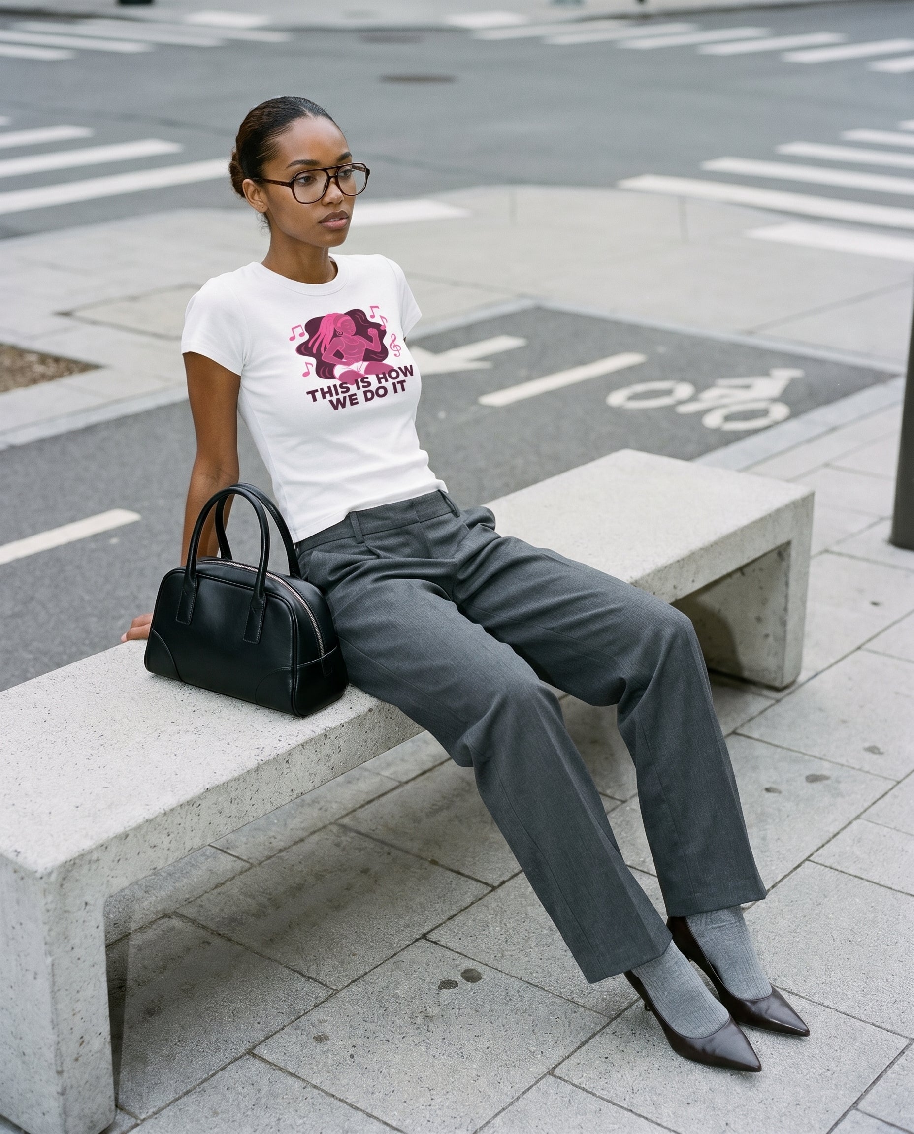 FZ Women's Slim Fit Crewneck Tee
