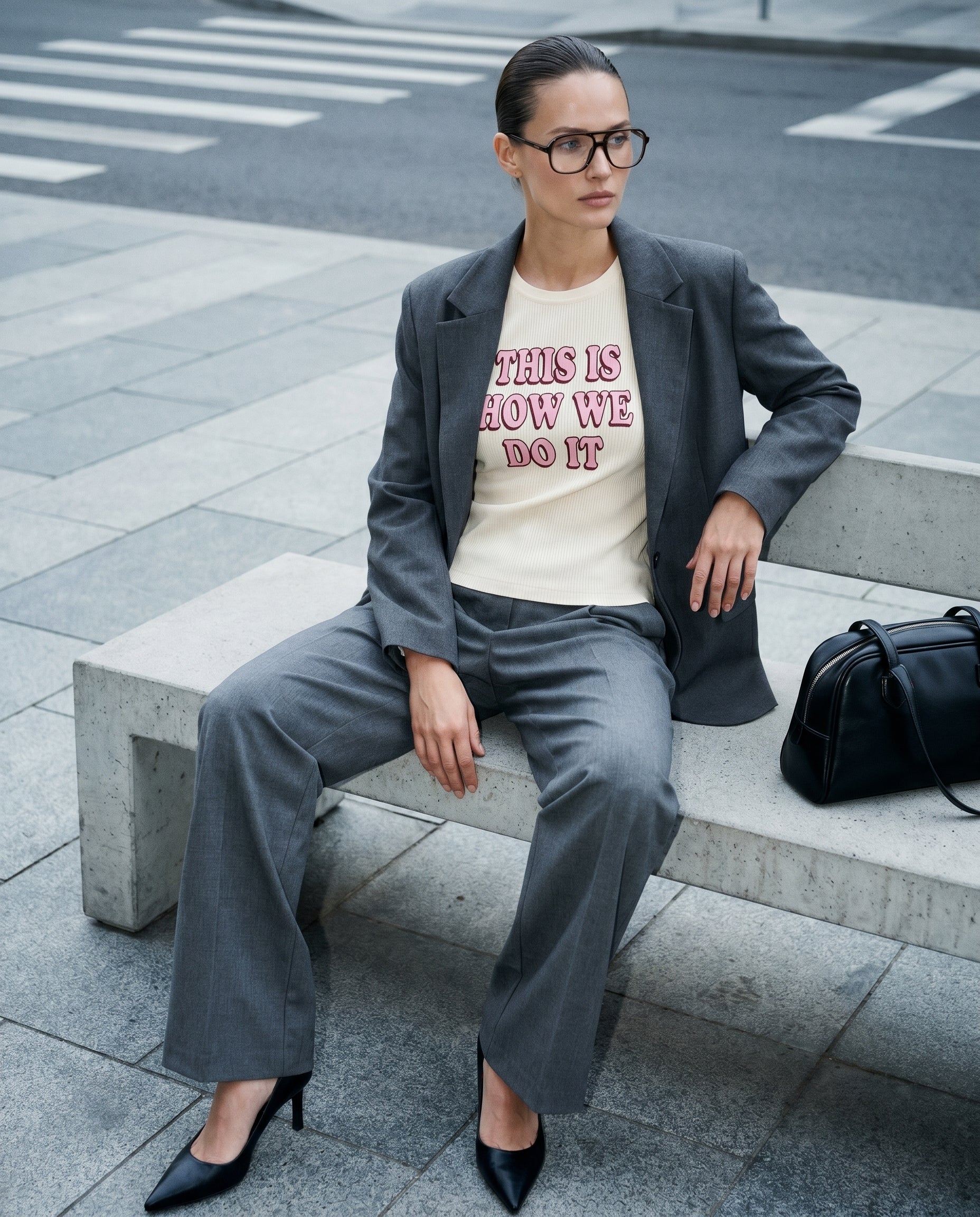 FZ Women's Slim Fit Crewneck Tee