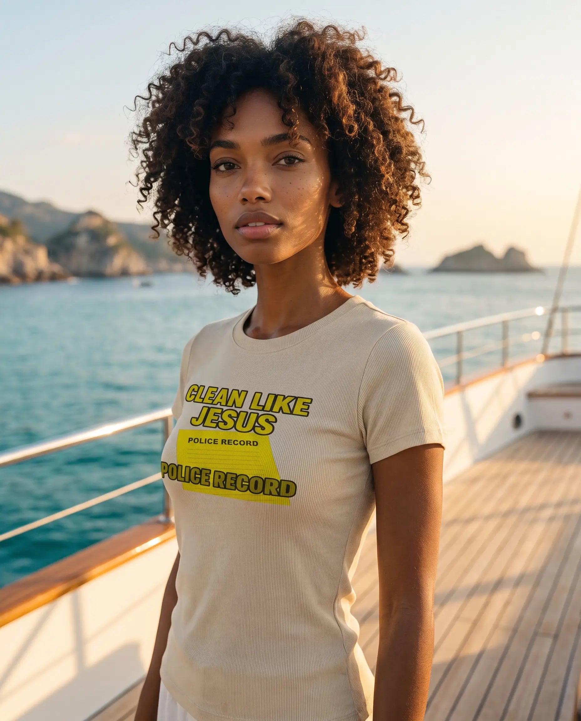 FZ Women's Slim Fit Crewneck Tee