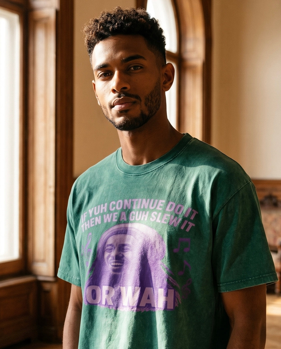FZ Unisex Acid Wash Oversize Tee