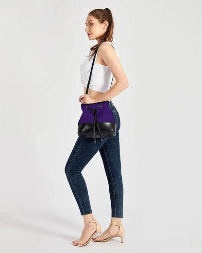 MAUVE Mini Drawstring Bucket Bag FZwear