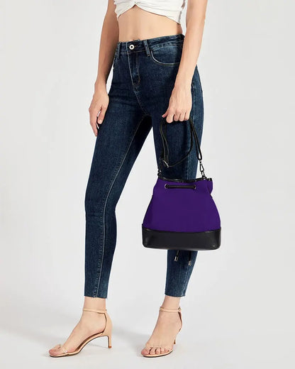 MAUVE Mini Drawstring Bucket Bag FZwear