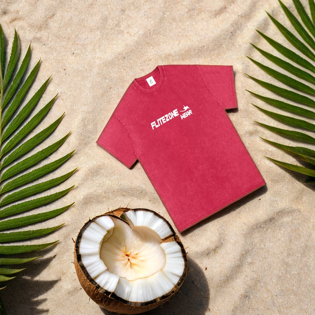 FZ Unisex Snow Washed Oversized Cotton Tee