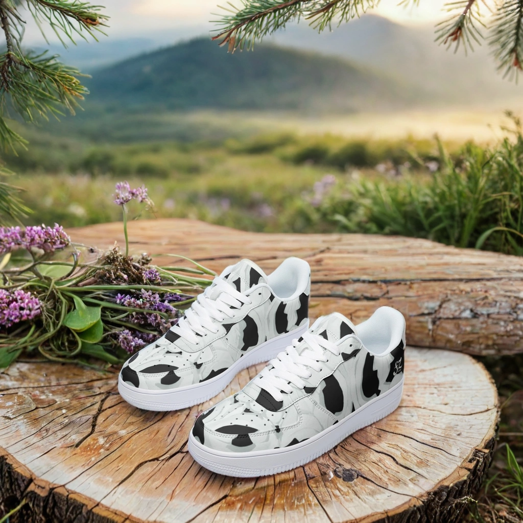 FZ Unisex Low Top Leather Sneakers