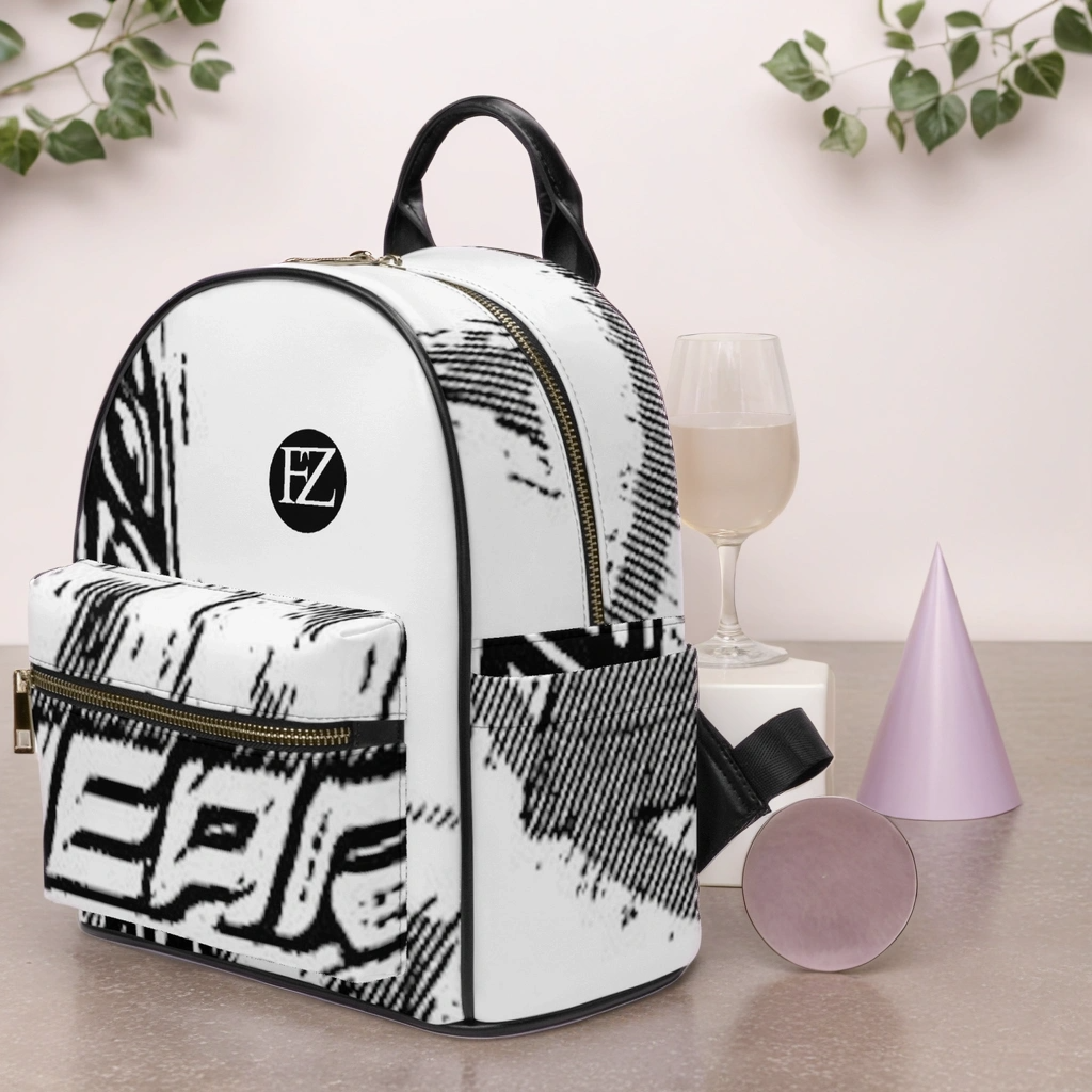 FZ Printed PU Backpack - FZwear