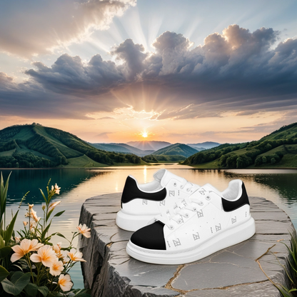 FZ Unisex Leather Oversized Sneakers - FZwear