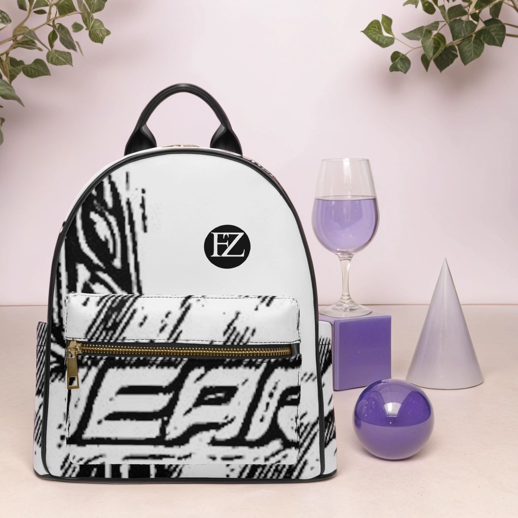 FZ Printed PU Backpack - FZwear