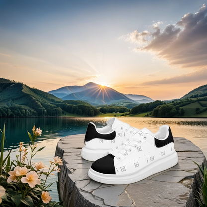 FZ Unisex Leather Oversized Sneakers - FZwear