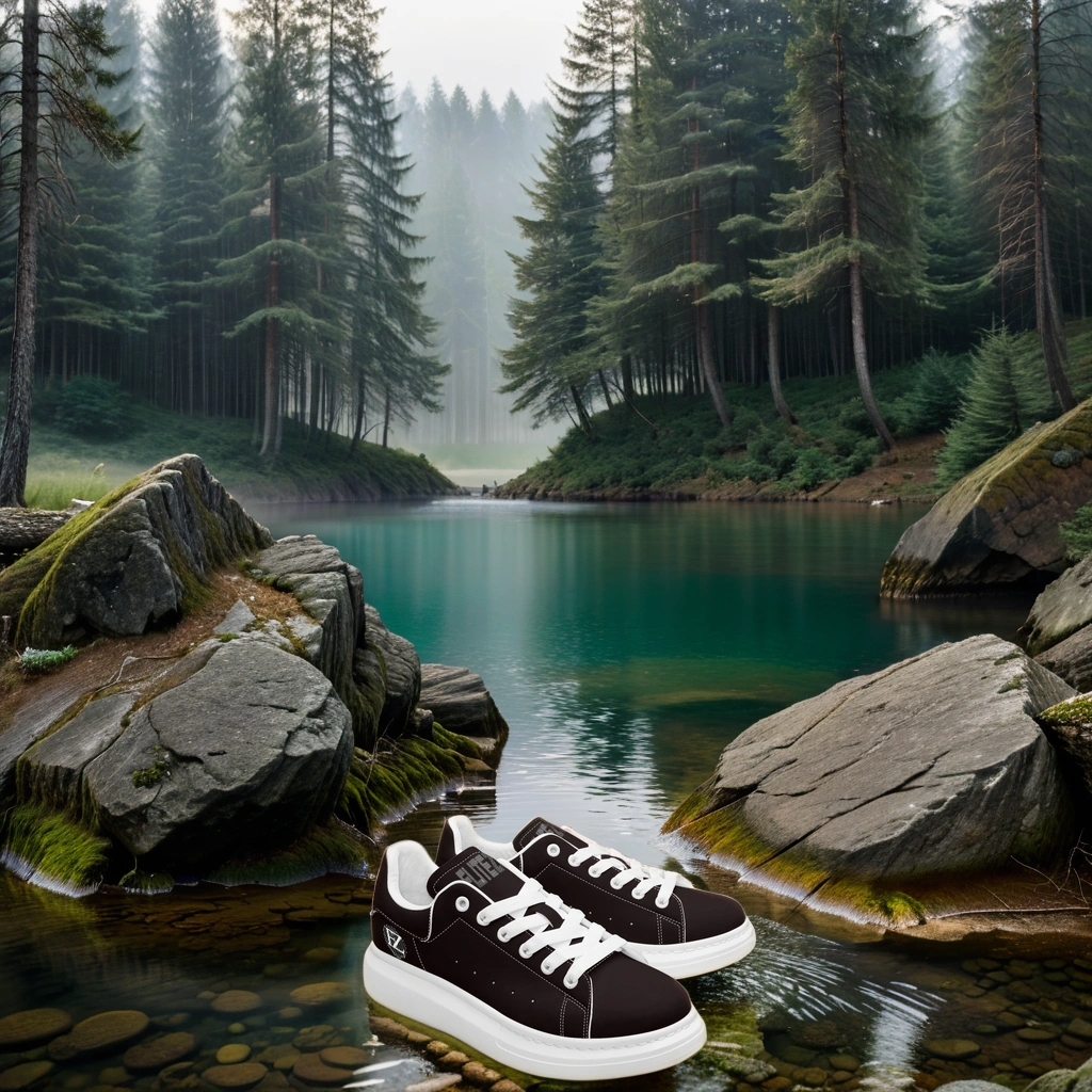 FZ Unisex Leather Oversized Sneakers - FZwear