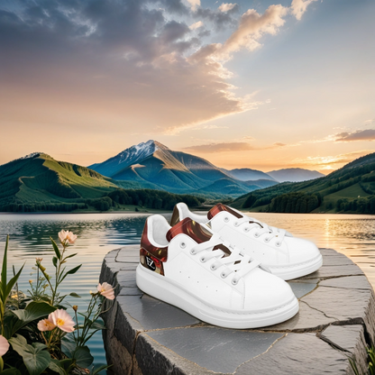 FZ Unisex Leather Oversized Sneakers - FZwear