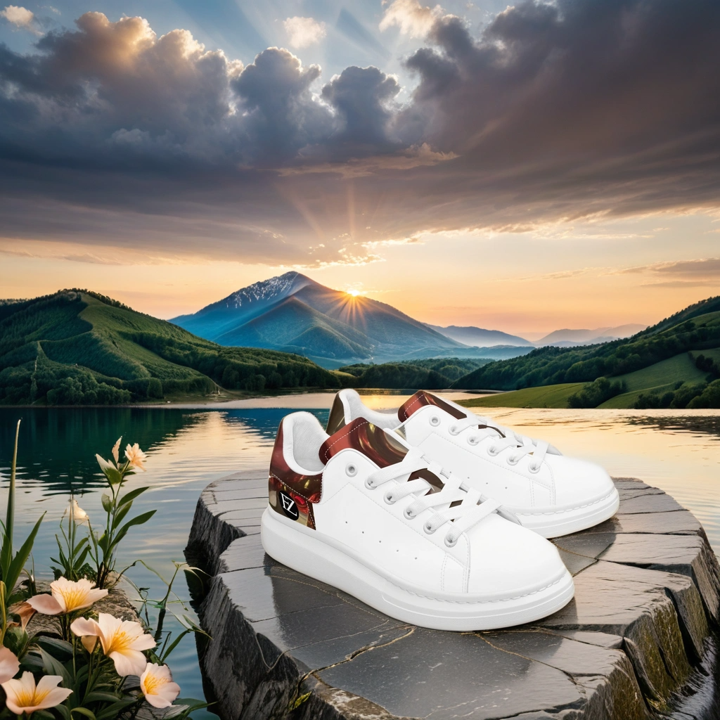 FZ Unisex Leather Oversized Sneakers - FZwear