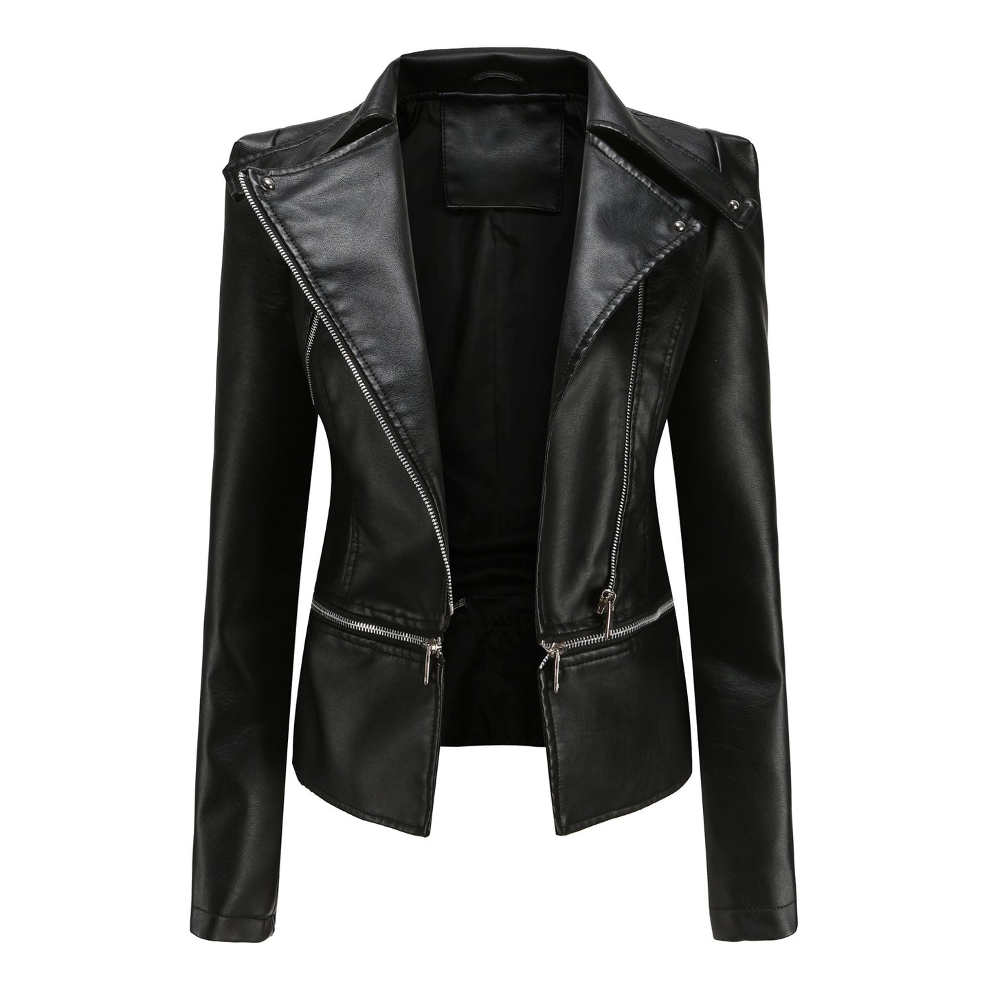 FZ Women's Leather Fashion Casual Jacket - FZwear