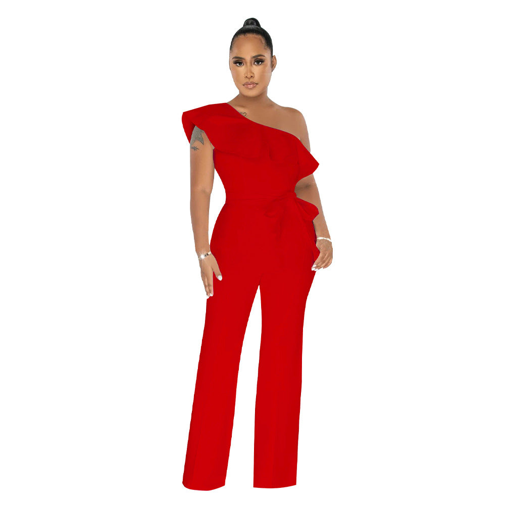 FZ Women's Ruffles Jumpsuit - FZwear