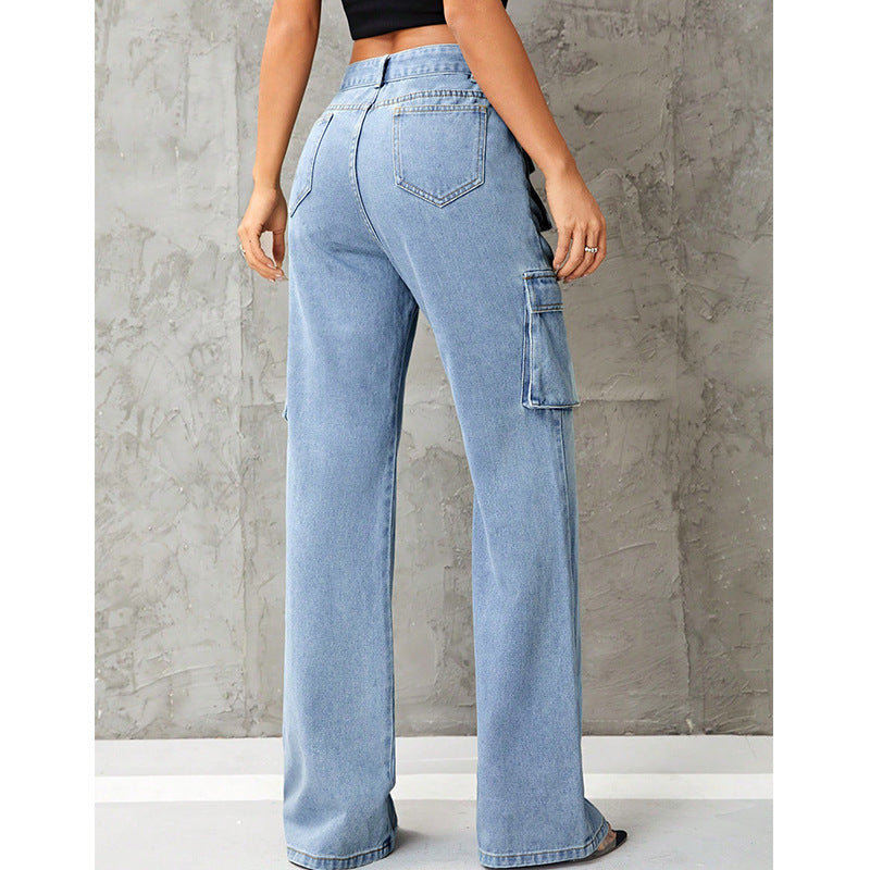 FZ Women's High Waist Slimming Denim Pants