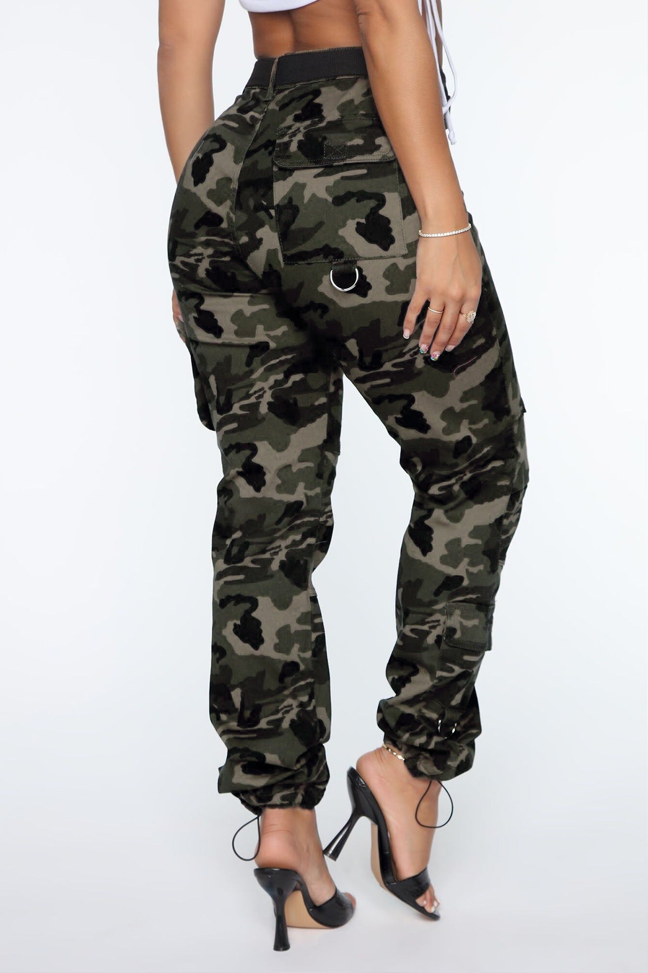FZ Women's Camouflage Cargo  Denim Pants - FZwear