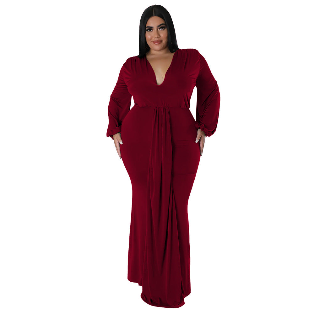 FZ Women's Plus Size Sexy Nightclub Dress - FZwear