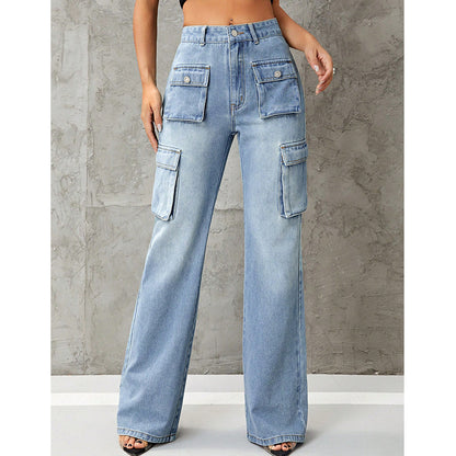 FZ Women's High Waist Slimming Denim Pants - FZwear