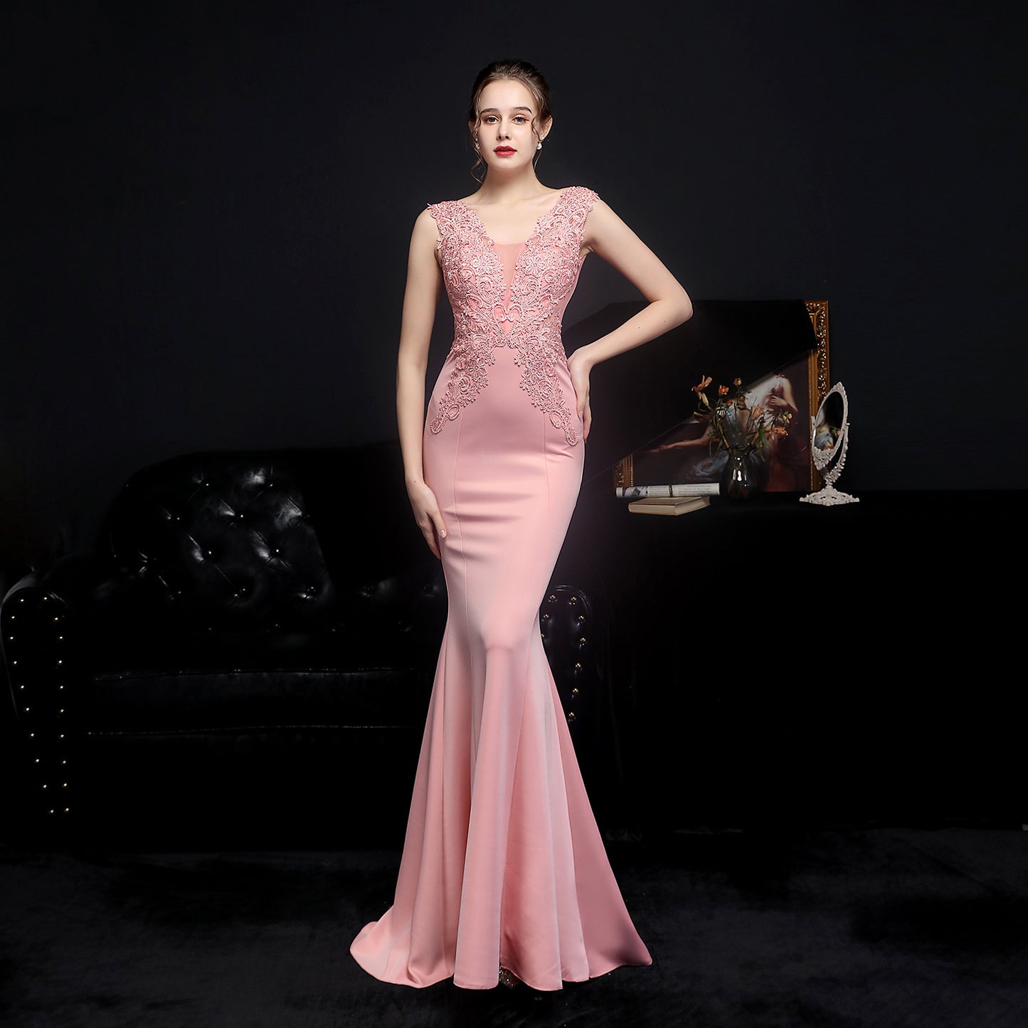 FZ Women's Diamond Toast Fishtail Dress Evening Dress - FZwear