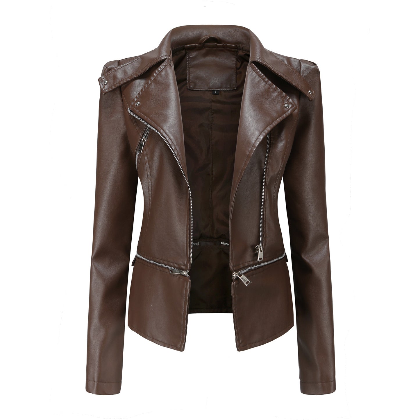 FZ Women's Leather Fashion Casual Jacket - FZwear