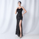 FZ Women's Ostrich Hair High End Evening Dress - FZwear