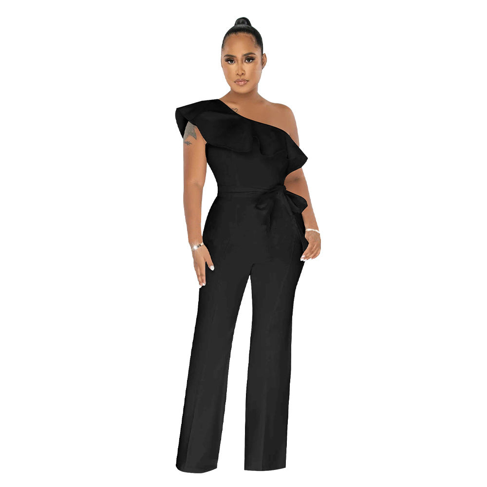 FZ Women's Ruffles Jumpsuit - FZwear