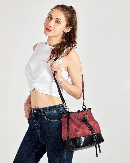 PLAID FLITE TOO Mini Drawstring Bucket Bag FZwear