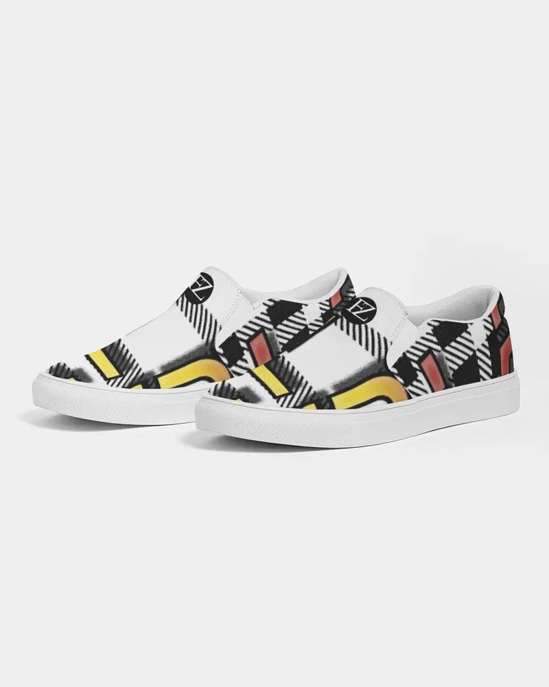 PLAID FLITE Women's Slip-On Canvas Shoe Kin Custom